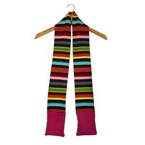 Gymboree 2007 Girls Cupcake‎ Cutie Scarf Knit Sweater Pockets Colorful